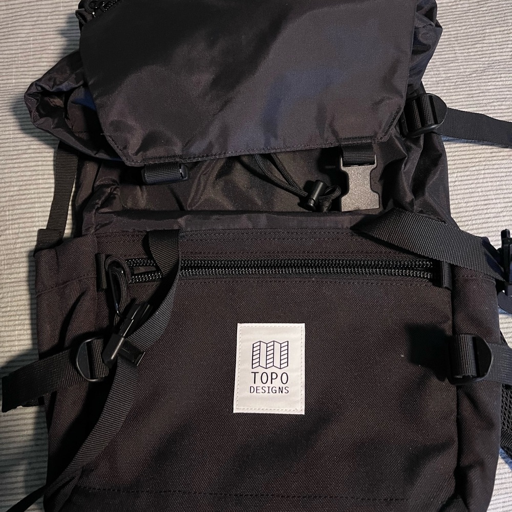 Topo Designs Black Backpack